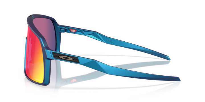 Oakley Sutro Sport Sunglasses (Prizm Road/Matte Cyan/Blue Colorshift)