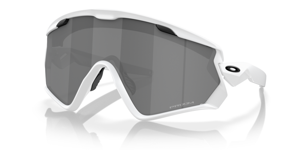 Oakley Windjacket 2.0 Sport Sunglasses (Prizm Black/Matte White)