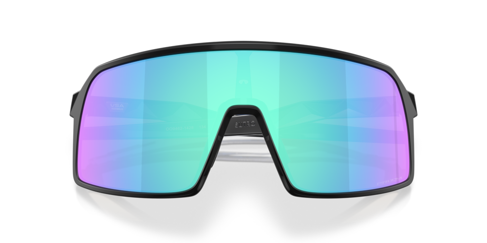 Oakley Sutro S Fathom Collection Sport Sunglasses (Matte Black/Prizm Sapphire)