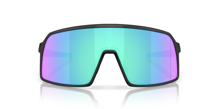 Oakley Sutro S Fathom Collection Sport Sunglasses (Matte Black/Prizm Sapphire)