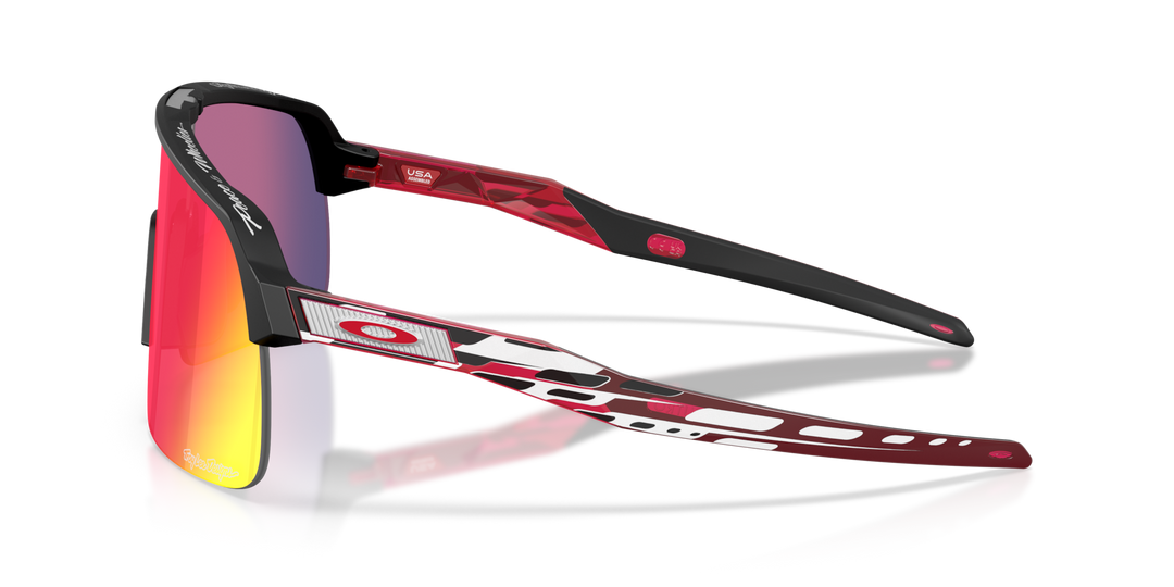 Oakley Sutro Lite Troy Lee Sport Sunglasses (Prizm/TLD Matte Black)
