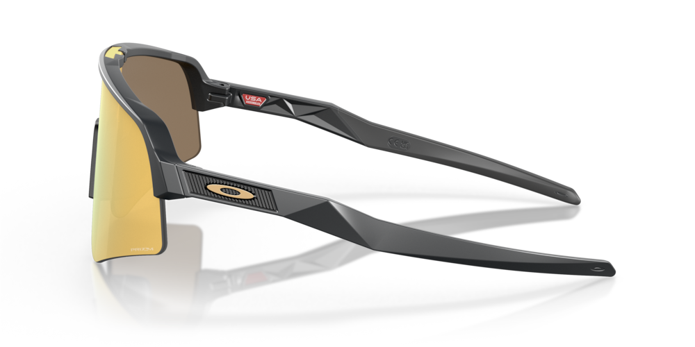 Oakley Sutro Lite Sweep Sport Sunglasses (Prizm Gold/Matte Carbon)