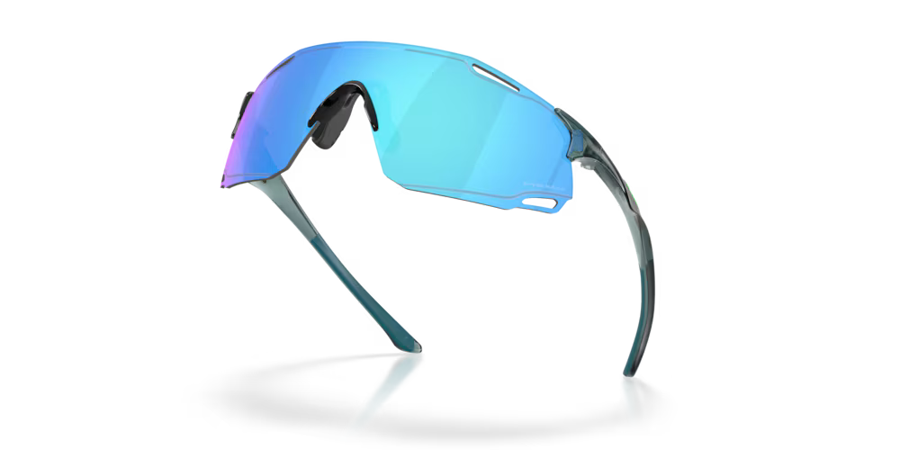 Oakley Cybr Dyno Sunglasses (Polished Black/Prizm Sapphire)