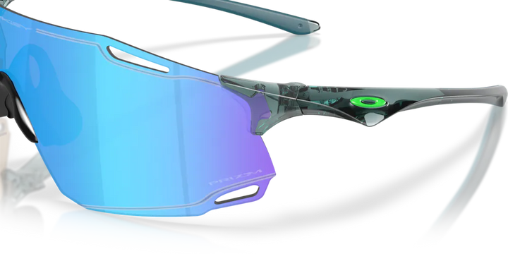 Oakley Cybr Dyno Sunglasses (Polished Black/Prizm Sapphire)