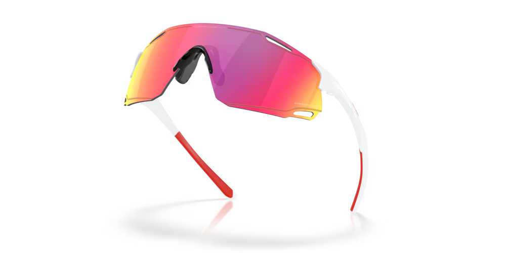 Oakley Cybr Dyno Sunglasses (Polished White/Prizm Road)