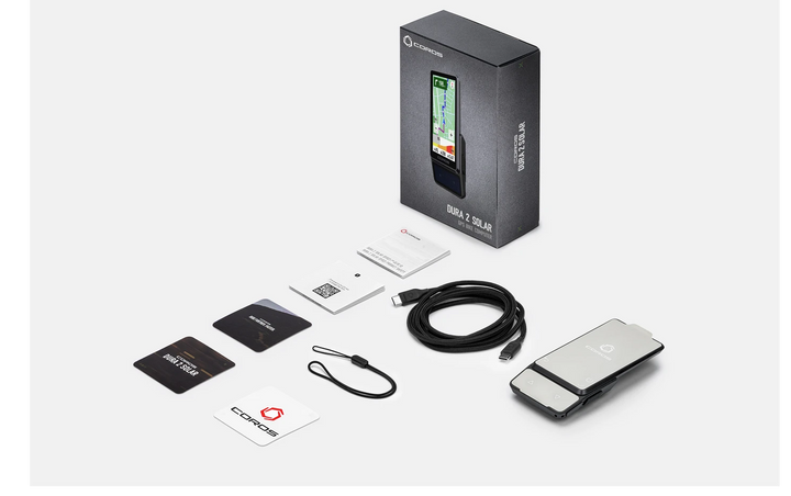 COROS DURA 2 SOLAR GPS bike computer in black - view 6