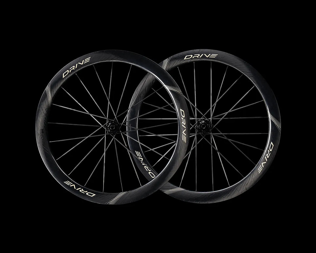 Elite Drive 50D II Carbon Tubeless Ready Disc Brake Wheel - Shimano Hyperglide (Black)