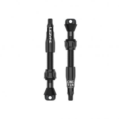 Lezyne CNC Tubeless Ready Valve Pro - Pack of 2 (Black)