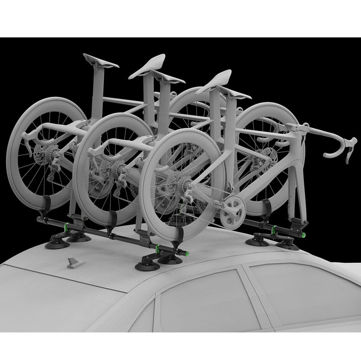 Treefrog Roundbar Bike Rack For 5 Road/Gravel Bikes