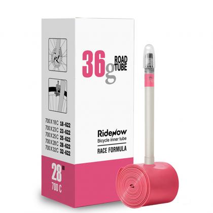 RideNow 700x18-32c 65mm Presta Valve Road Inner Tube