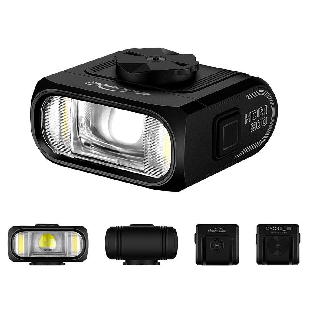 Magicshine HORI 900 Dual Mounted Front Light (Black) – BUMSONTHESADDLE