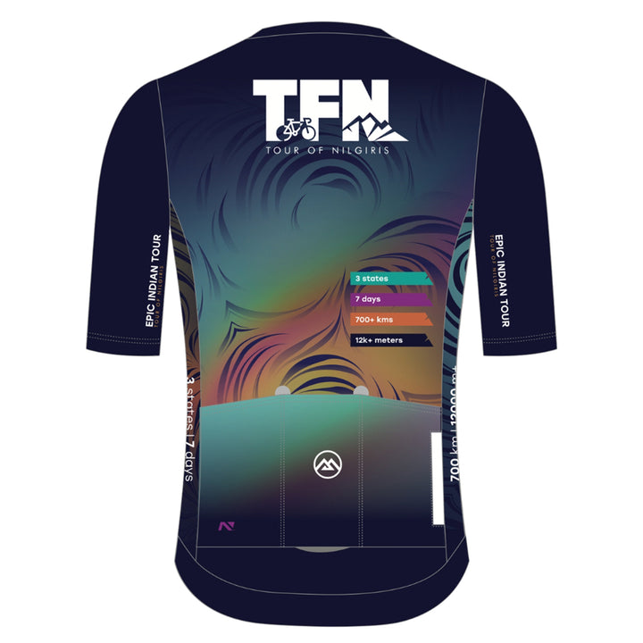 Monton X Tour of Nilgiris Limited Edition Unisex Cycling Jersey (Floral Altitude)
