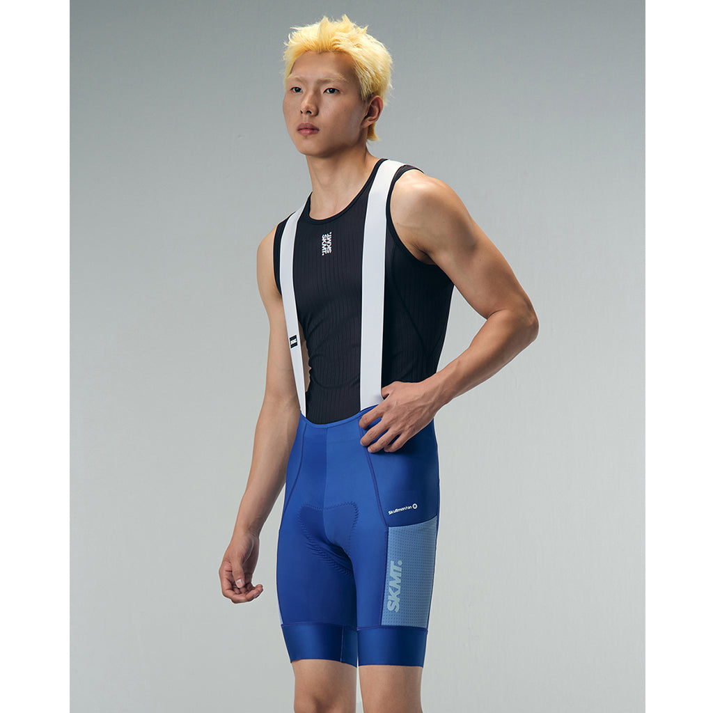 Monton Motion Utility Men's Cycling Bib Shorts (Deep Blue)