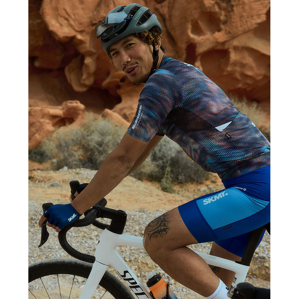 Monton Motion Utility Men's Cycling Bib Shorts (Deep Blue)