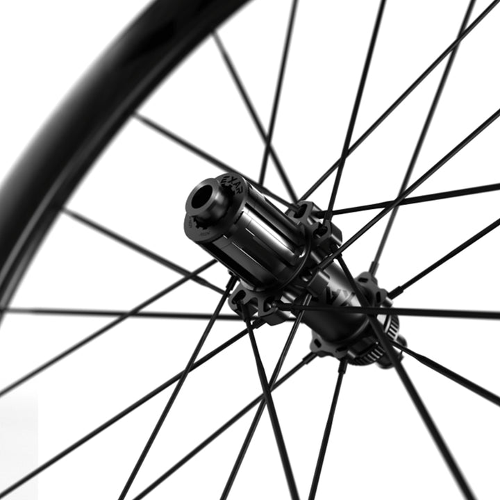 Magene Exar Ultra Dark DB508 Carbon Tubeless Disc Brake Wheel - SRAM XDR (Black)