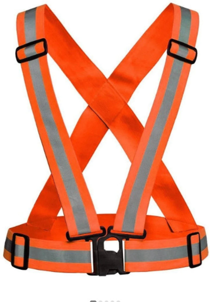 Hallmark Reflective Safety Harness Hi-Viz
