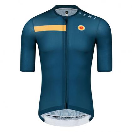 Monton Target Men's Cycling Jersey (Blue)