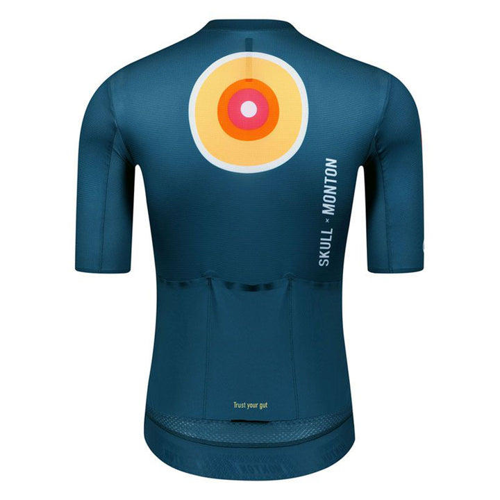 Monton Target Men's Cycling Jersey (Blue)