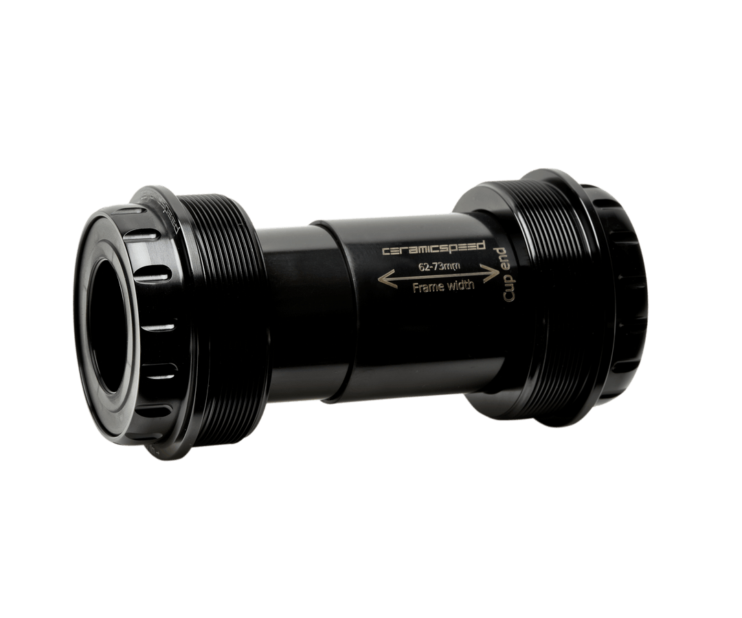 CeramicSpeed T47/68 Outboard Bottom Bracket for Shimano, black