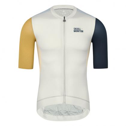Monton Urban Enroute Men's Cycling Jersey (Light Grey)