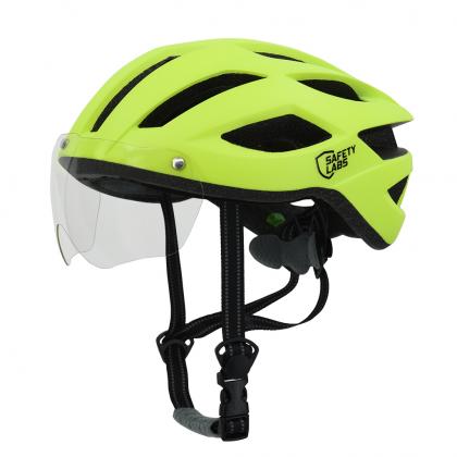 Safety Labs Expedo Road Cycling Helmet (Neon Yellow)