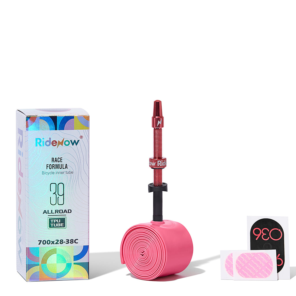 RideNow 700x28-38c 65mm Light Metal Presta Valve Road Inner Tube