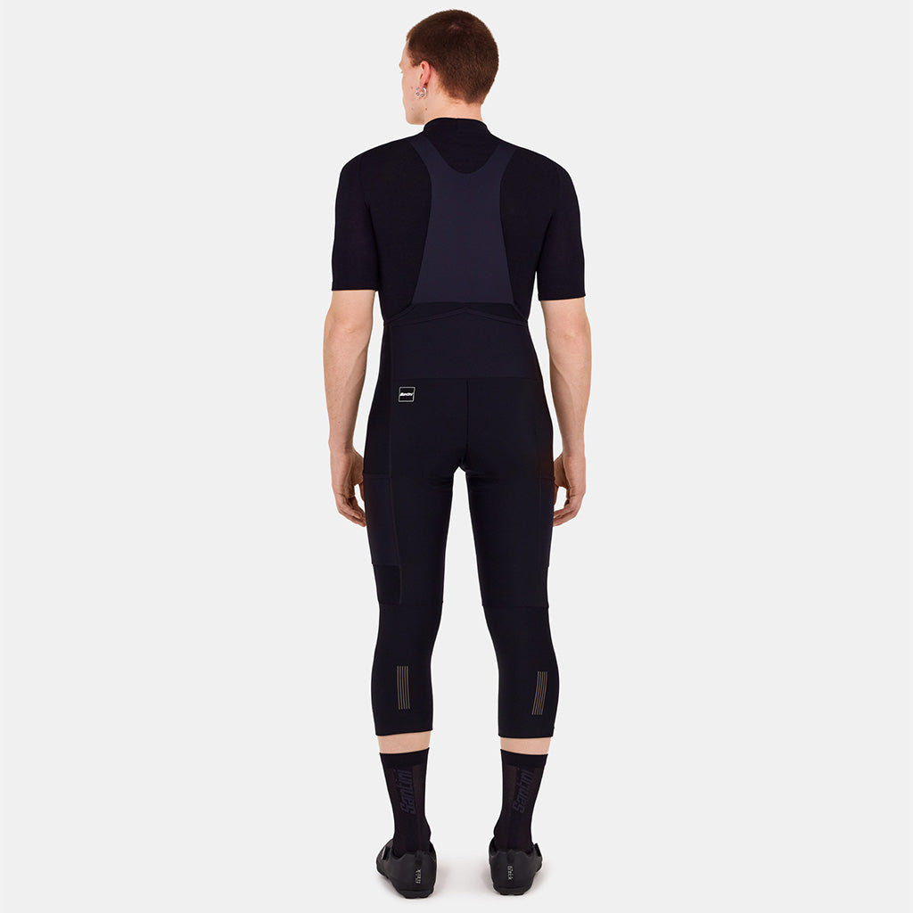 Santini Cargo 2.0 3/4 Men's Cycling Bibtights (Black)