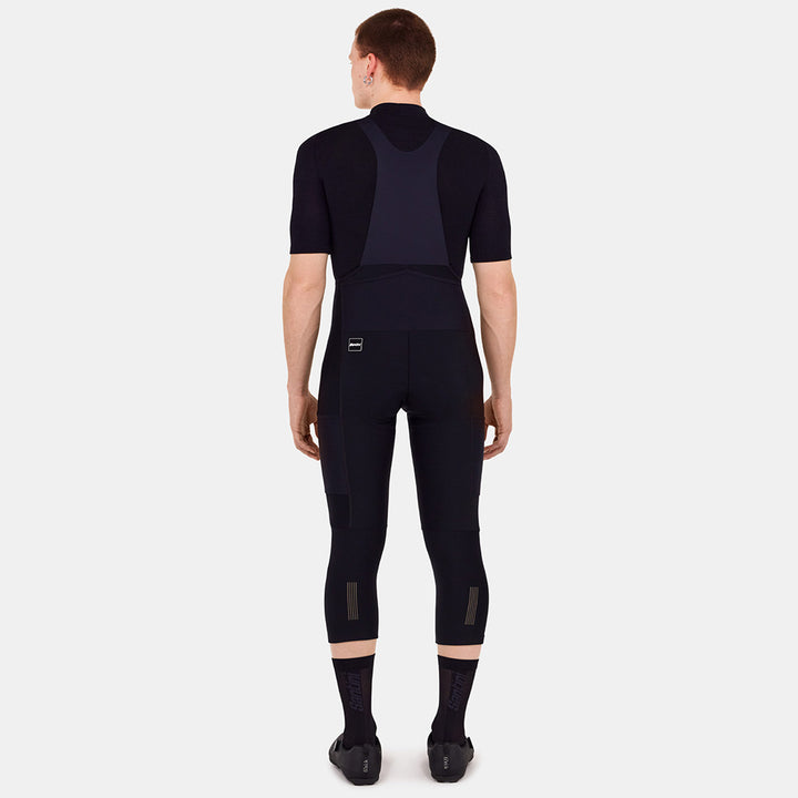 Santini Cargo 2.0 3/4 Men's Cycling Bibtights (Black)