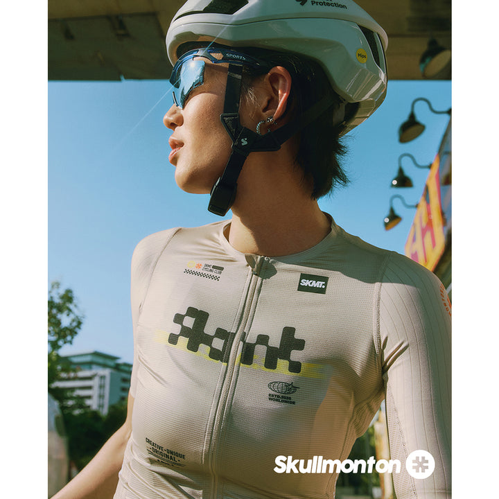 Monton SKMT Flux Block Men's Cycling Jersey (Khaki)