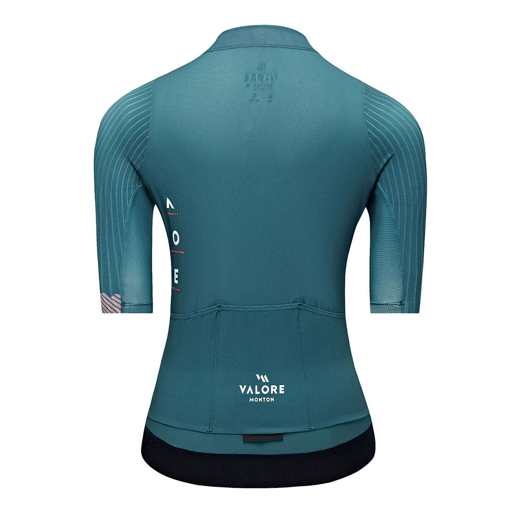 Monton Valore Fluidity Men's Cycling Jersey (CG Blue)