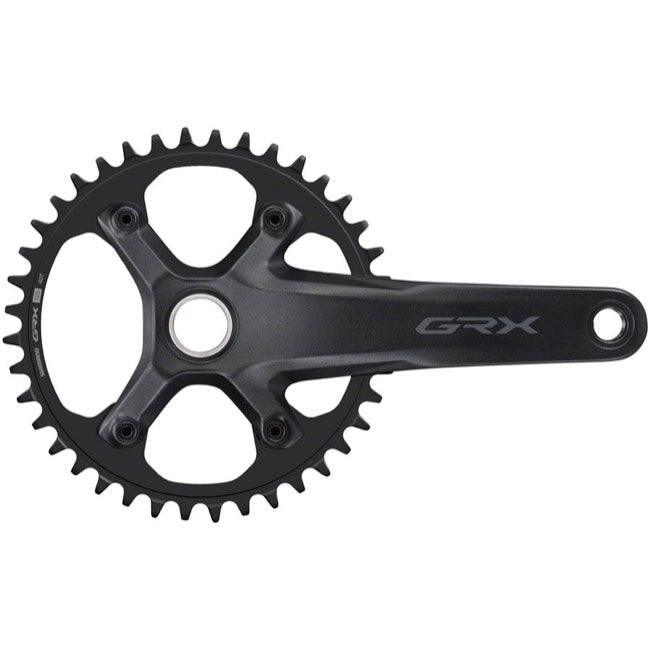 Shimano GRX FC-RX610 Hollowtech II Crankset (Black)