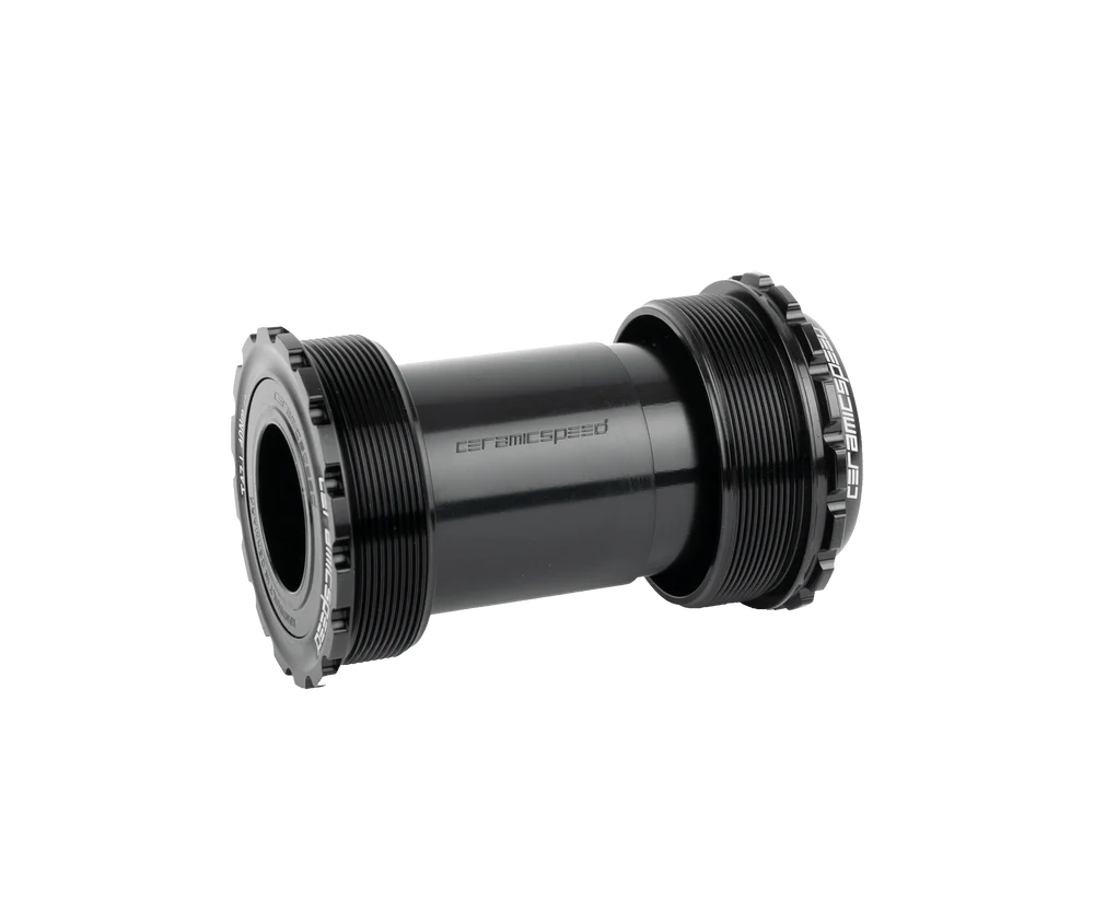 Ceramicspeed T47a Shimano Road BB Alpha Bottom Bracket (Black)