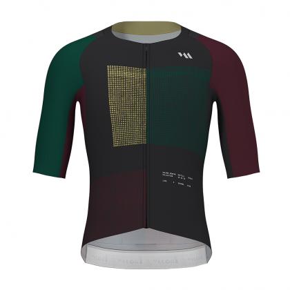 Valore Serie Tempo Men's Cycling Jersey (Charcoal Black)