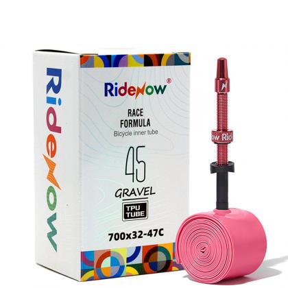 RideNow 700X32-47c 65mm Light Presta Valve Road Inner Tube