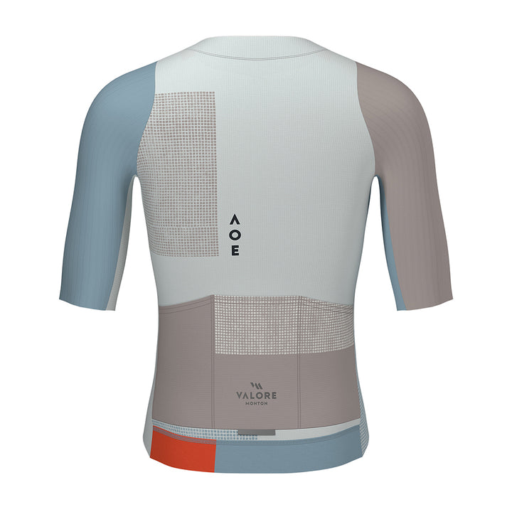 Valore Serie Tempo Men's Cycling Jersey (Stone Grey)