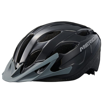 Merida RF7 One Helmet (Shiny Black/Grey)