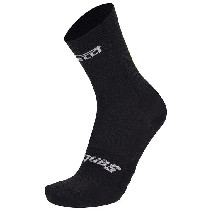 Santini Pirelli Club Unisex Cycling Socks (Black)