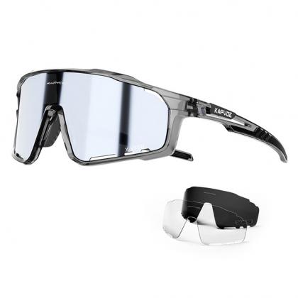 Kapvoe X76 Sport Sunglasses (Black)