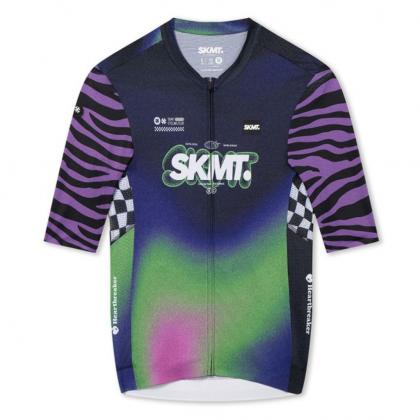 Monton SKMT Wild Signal Unisex Cycling Jersey (Neon Violet)