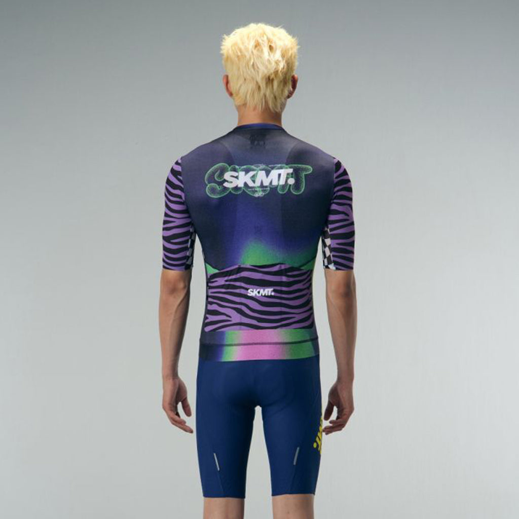 Monton SKMT Wild Signal Unisex Cycling Jersey (Neon Violet)