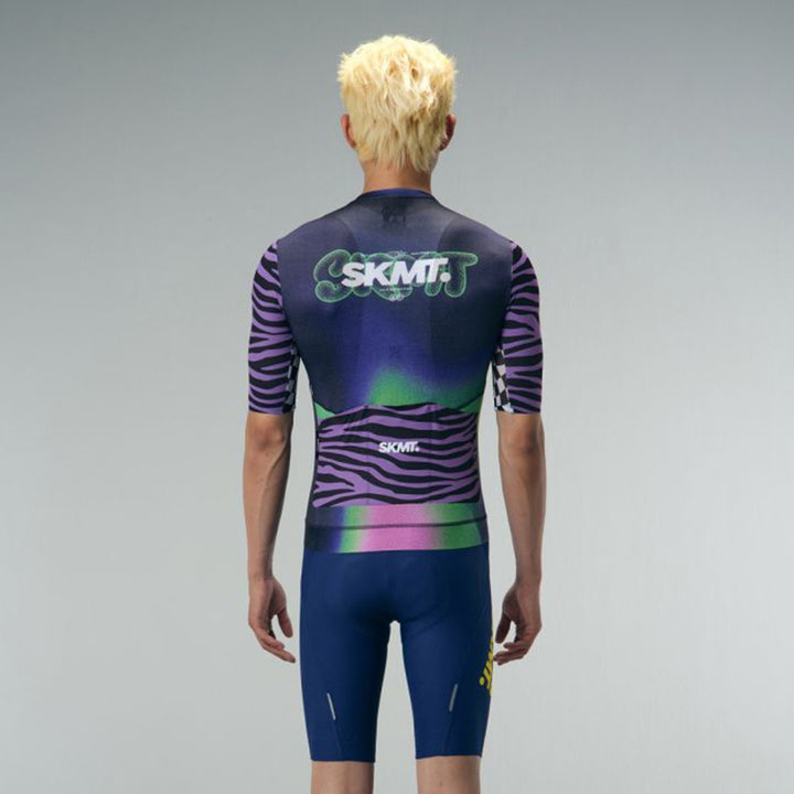 Monton SKMT Wild Signal Unisex Cycling Jersey (Neon Violet)