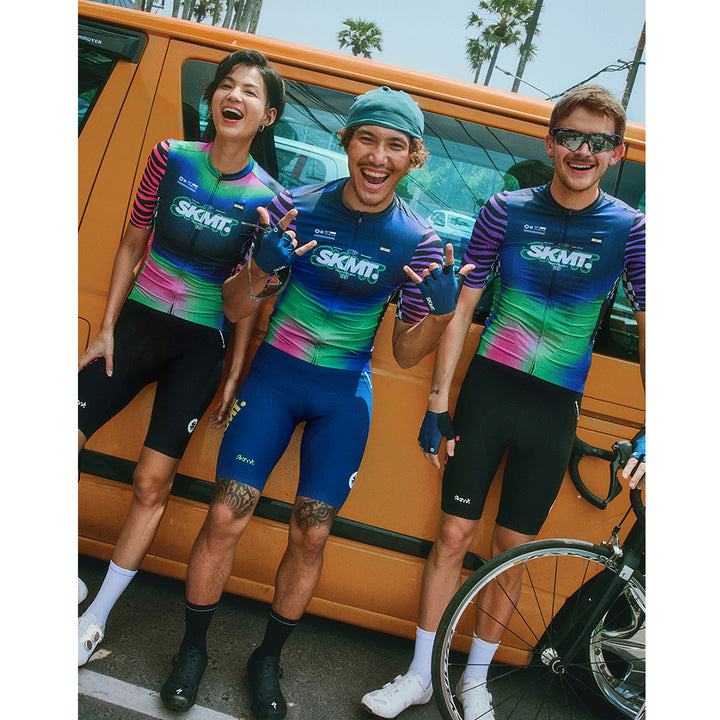 Monton SKMT Wild Signal Unisex Cycling Jersey (Neon Violet)
