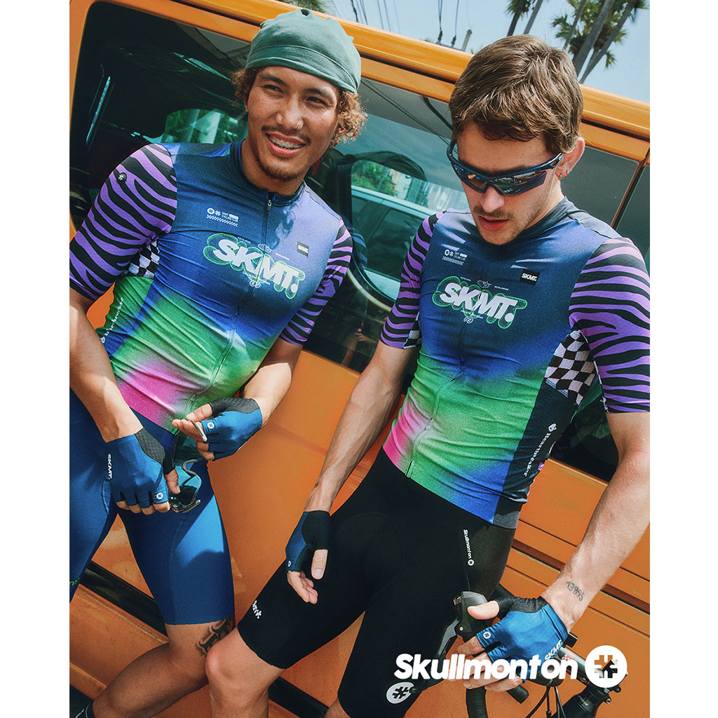 Monton SKMT Wild Signal Unisex Cycling Jersey (Neon Violet)
