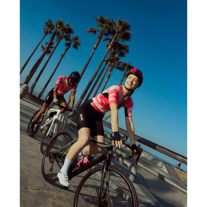 Monton SKMT Offset Unisex Cycling Jersey (Muted Coral)