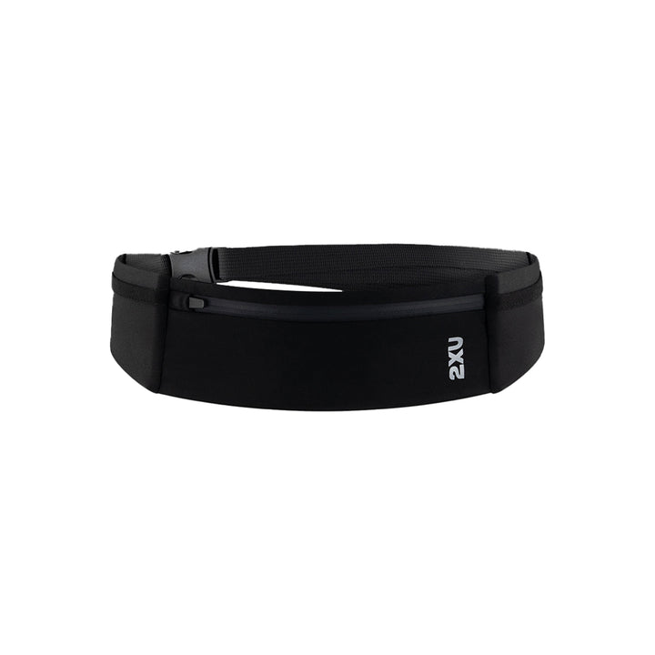 2XU UQ7270G Run Belt (Black/Black OSFA)