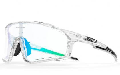 Kapvoe X76 Colour Sports Sunglasses (Blue/Green)