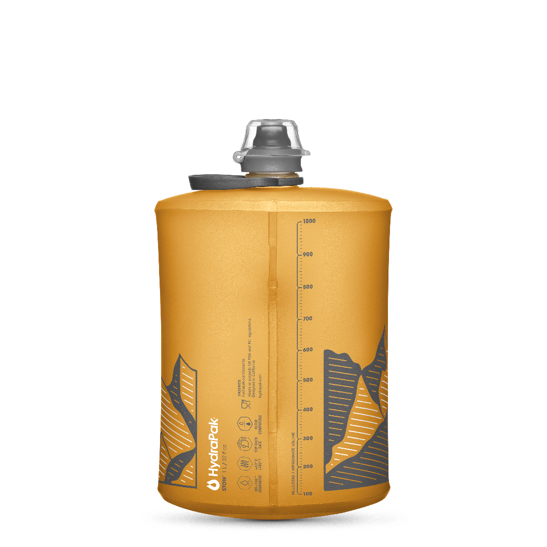 Hydrapak Stow Flexible Bottle (Golden Yellow)