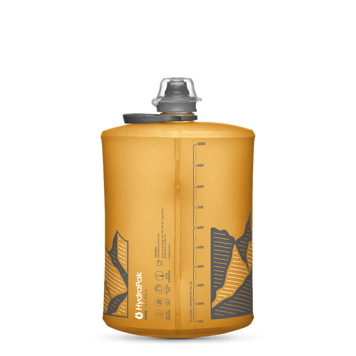 Hydrapak Stow Flexible Bottle (Golden Yellow)