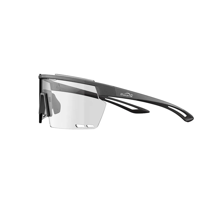 Magicshine Rouler Photochromic Sports Sunglasses (Silver/Black)