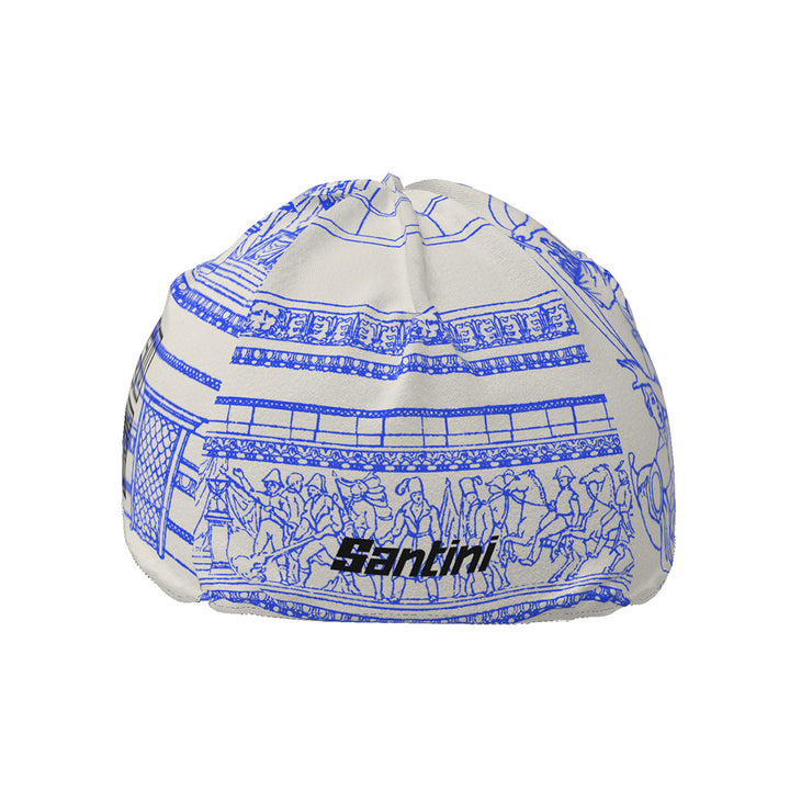 Santini TDF Arrivee Arc De Triomphe Cycling Cap (Print)